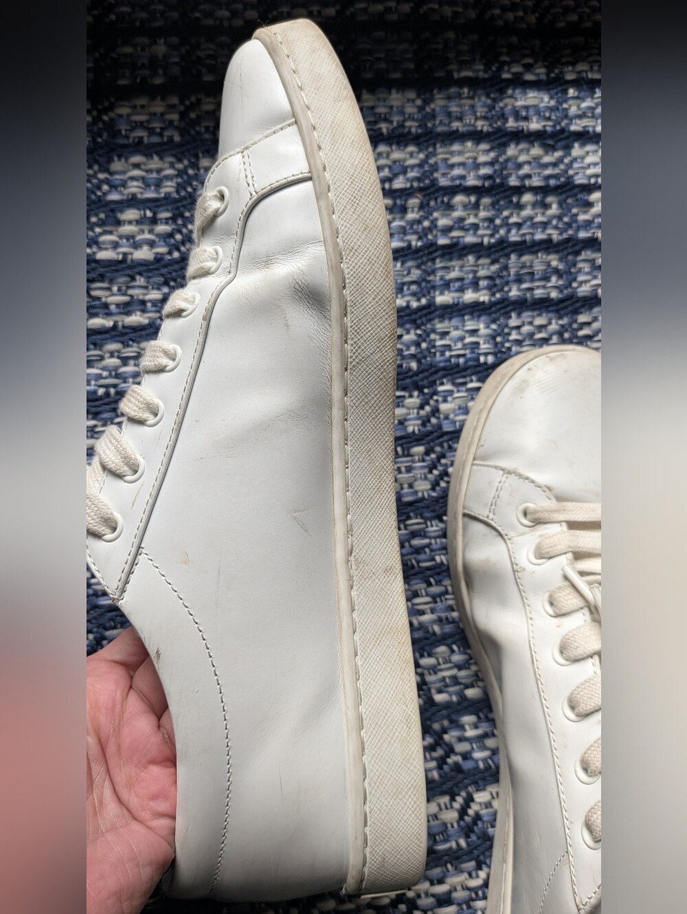 Prada Men’s White Sneakers - Picture 15 of 16